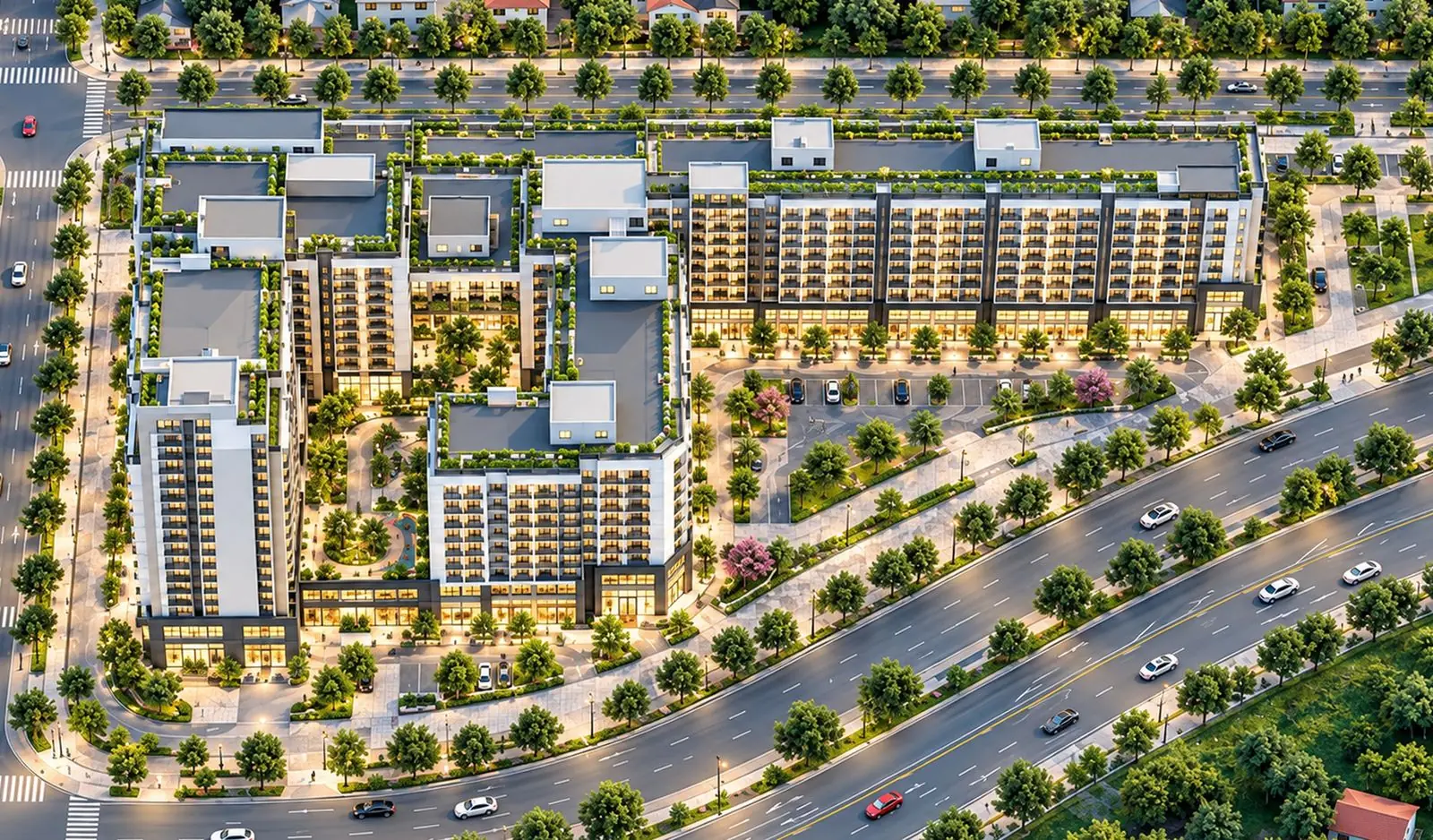 Phối cảnh tổng thể dự án STOWN Phượng Mao